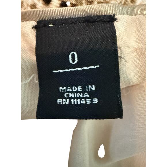 White House Black Market Silver Metal Snake Pattern Jacket. 0 - Picture 3 of 11